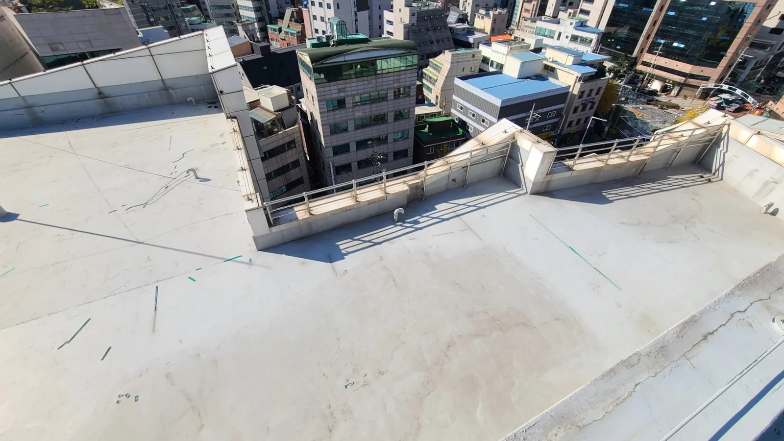 서울 종로구 서울 종로구 빌딩 옥상방수 시공 전