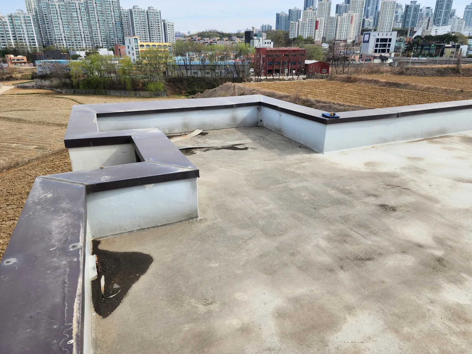 경기 오산시 경기 오산시 타운하우스 옥상방수 시공 전