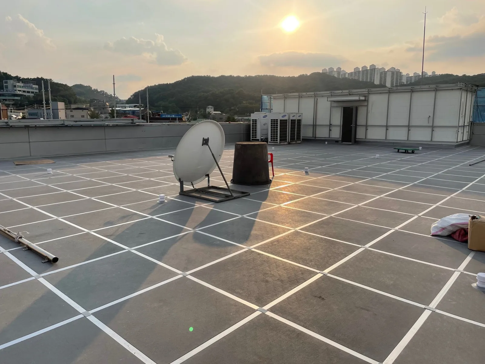 충남 천안시 충남 천안시 농협 옥상방수 시공 후