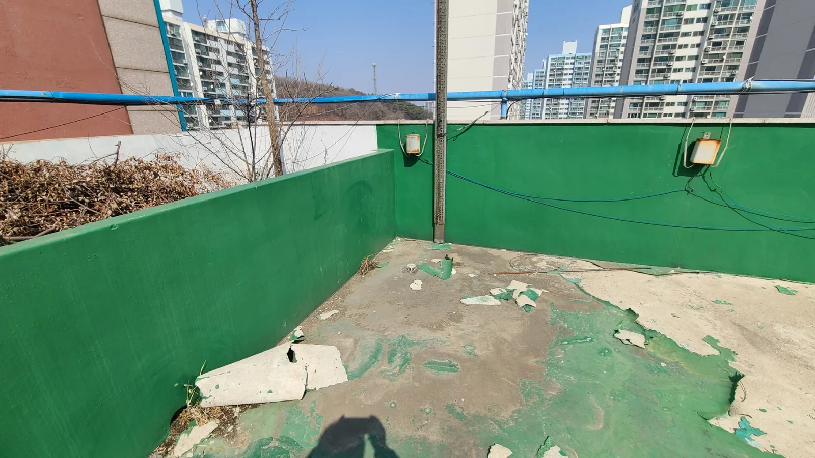 인천 서구 인천 서구 상가 옥상방수 시공 전