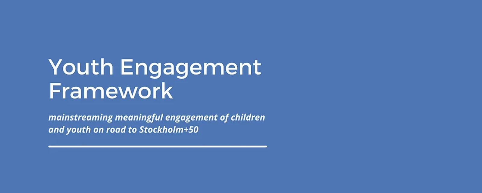 Stockholm+50 Youth Engagement | CYMG