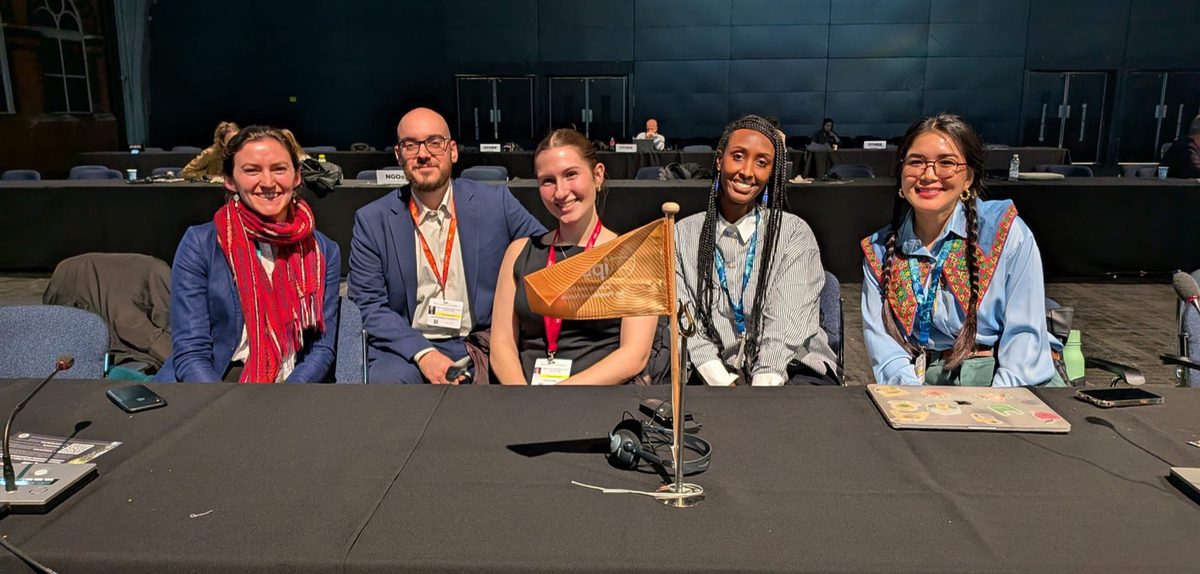 CYMG to UNEP delegation at the 12th IPBES Plenary, 3-8 February 2026, Manchester, United Kingdom