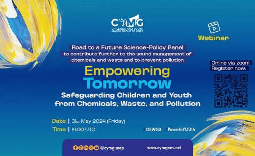 Webinar | Empowering Tomorrow: Safeguarding Children and Youth from Chemicals, Waste, and Pollution