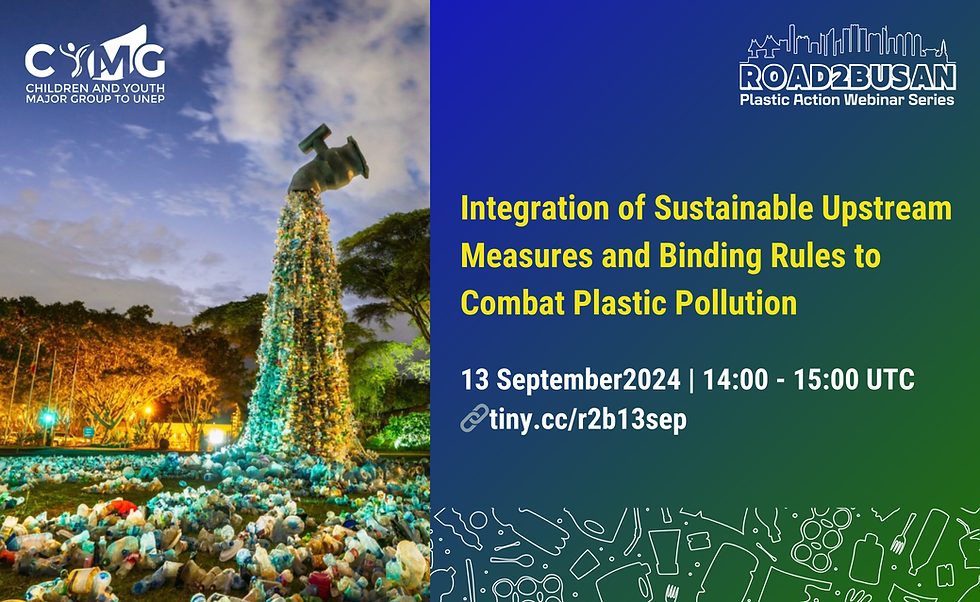 Integration of Sustainable Upstream Measures and Binding Rules to Combat Plastic Pollution