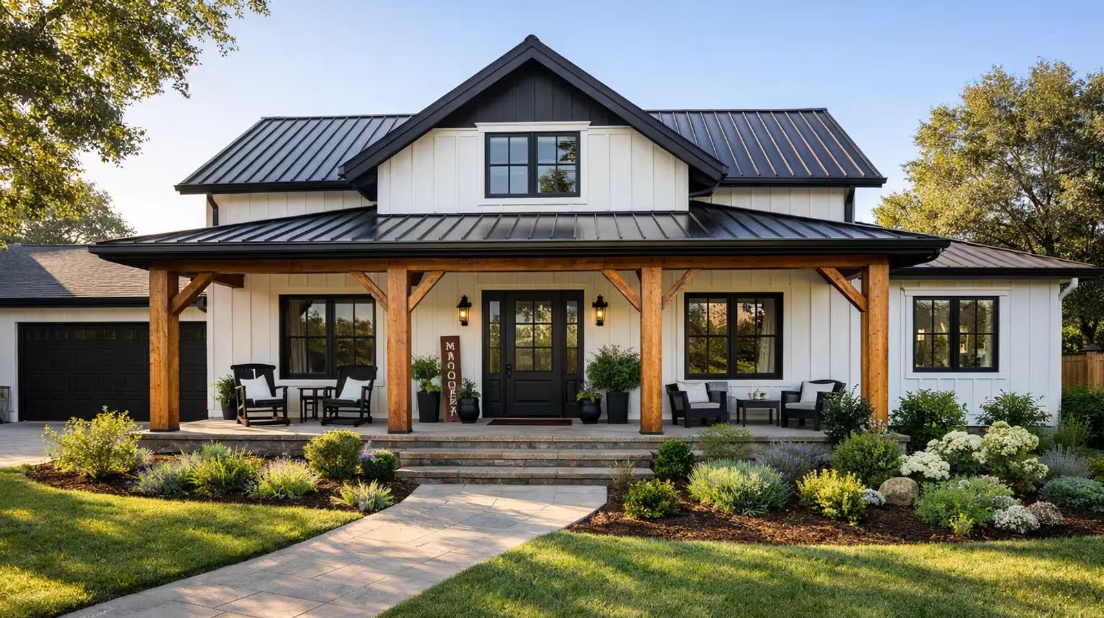 Comprehensive home renovation showing open-concept living space with updated kitchen, flooring, and fixtures done by western renovations