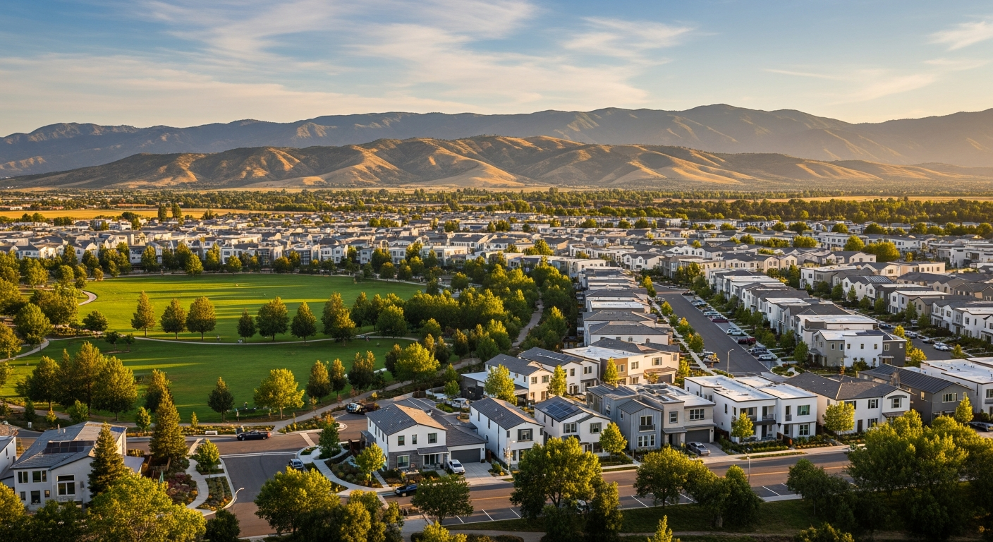 Scenic view of West Roseville, California