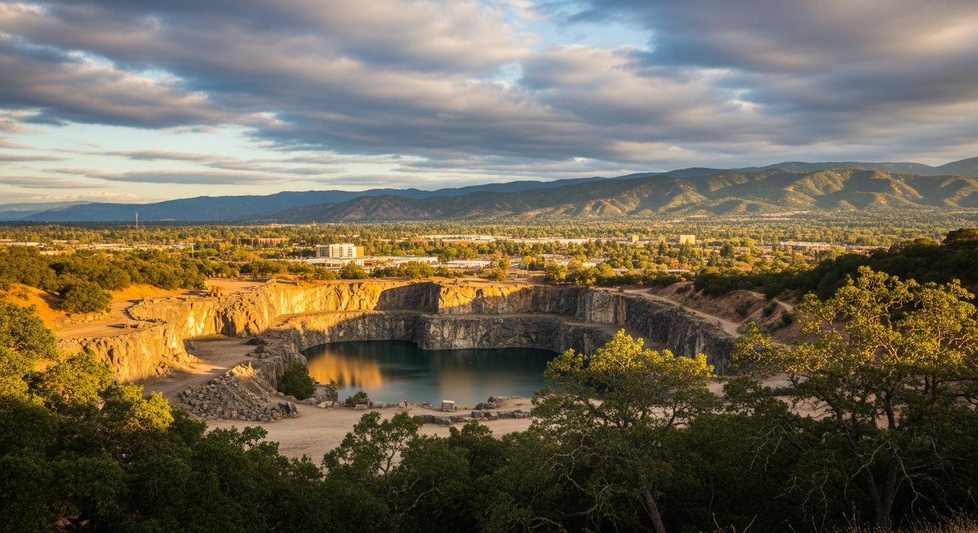 Scenic view of Rocklin, California