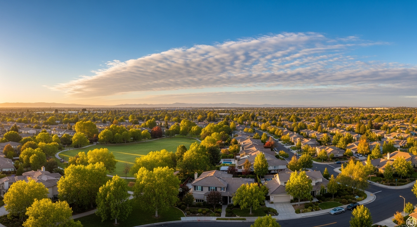 Scenic view of Citrus Heights, California