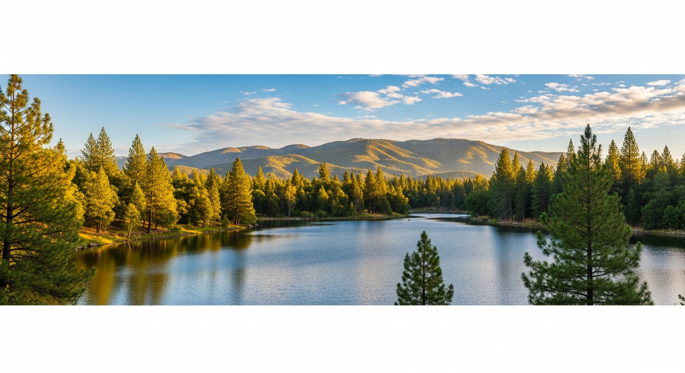 Scenic view of Cameron Park, California