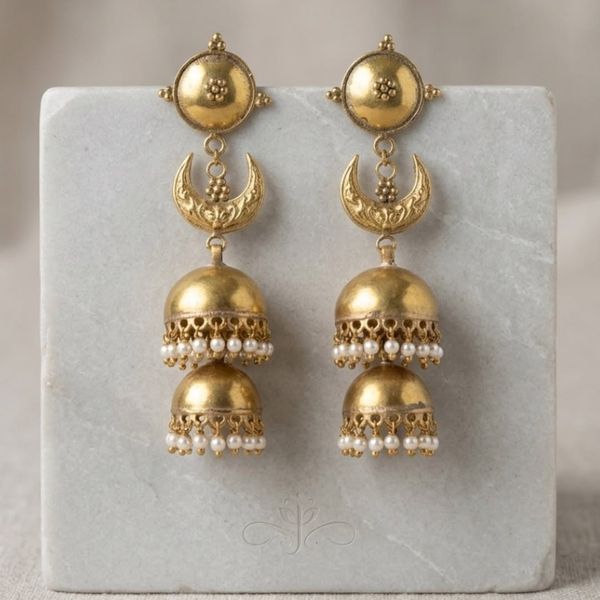 Jhumka Pearl Drops