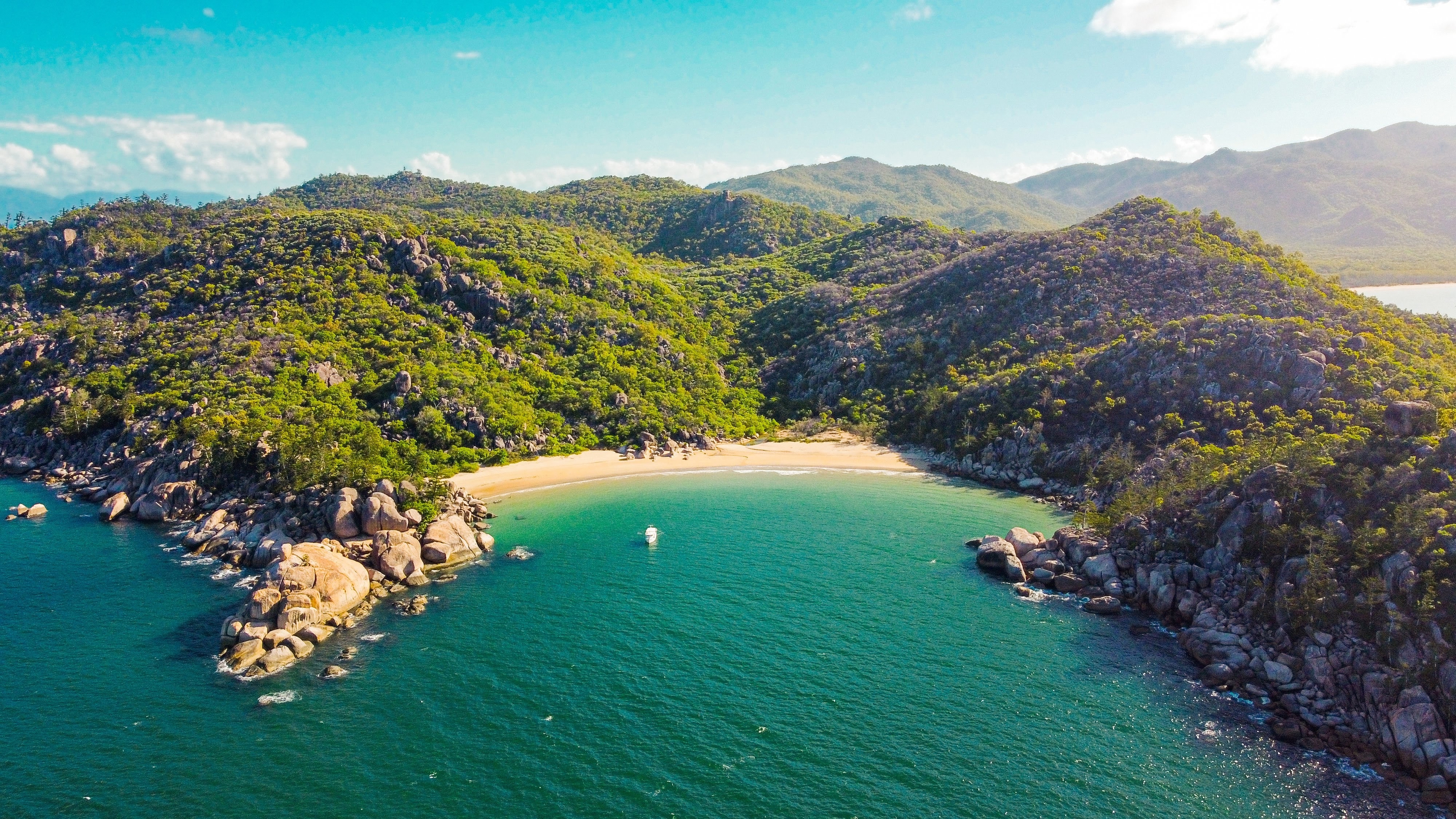 Beautiful bay with crystal clear water