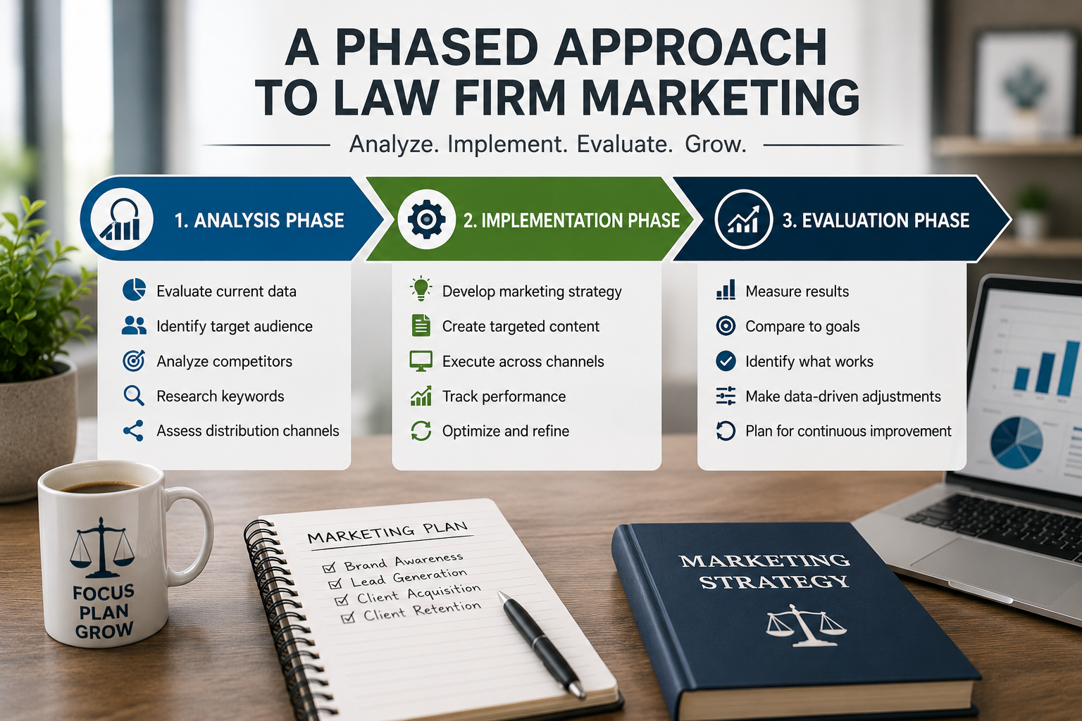 Why a “Phased” Marketing Approach Might be the Right Strategy for Your Law Firm