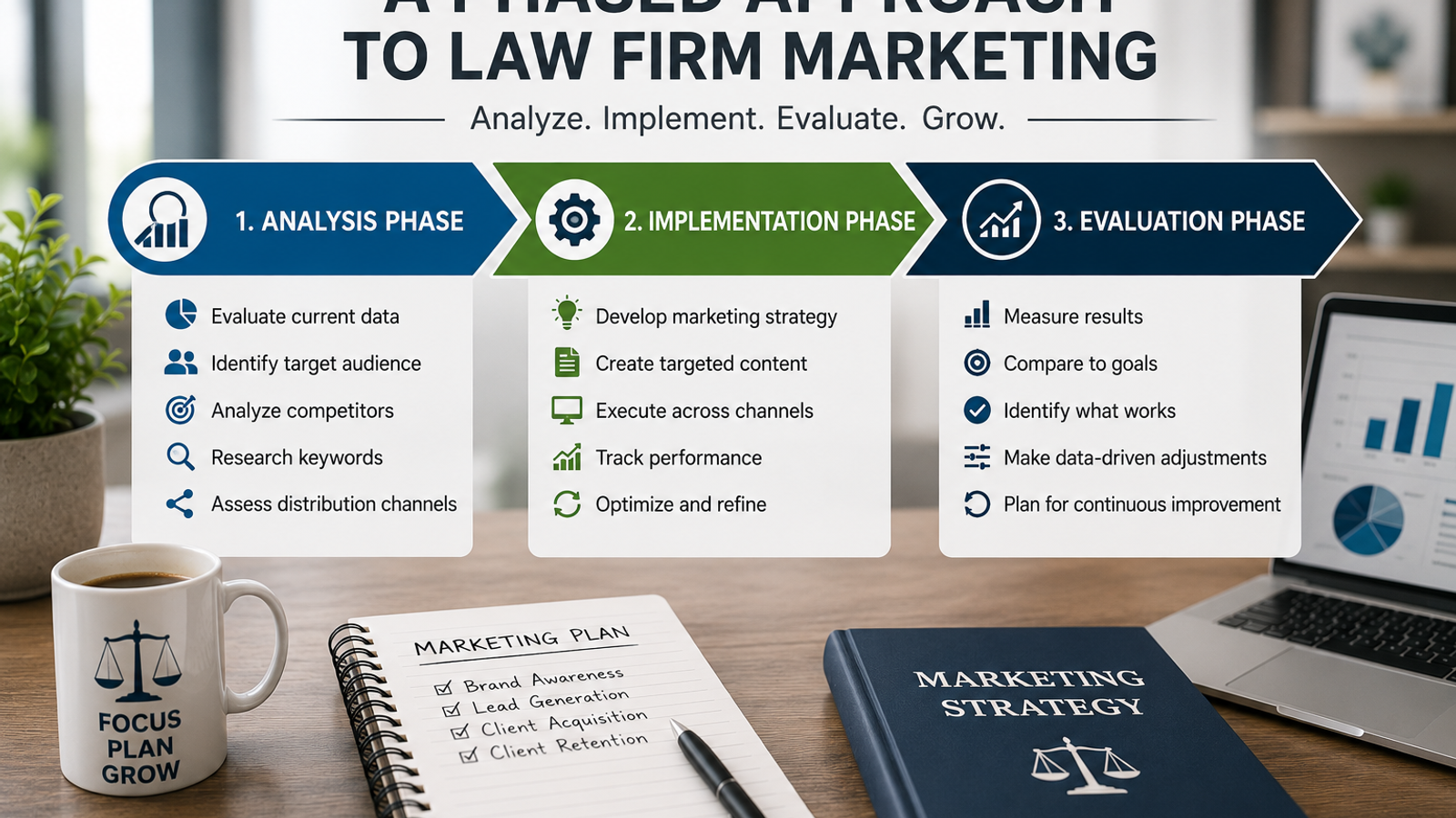 Why a “Phased” Marketing Approach Might be the Right Strategy for Your Law Firm