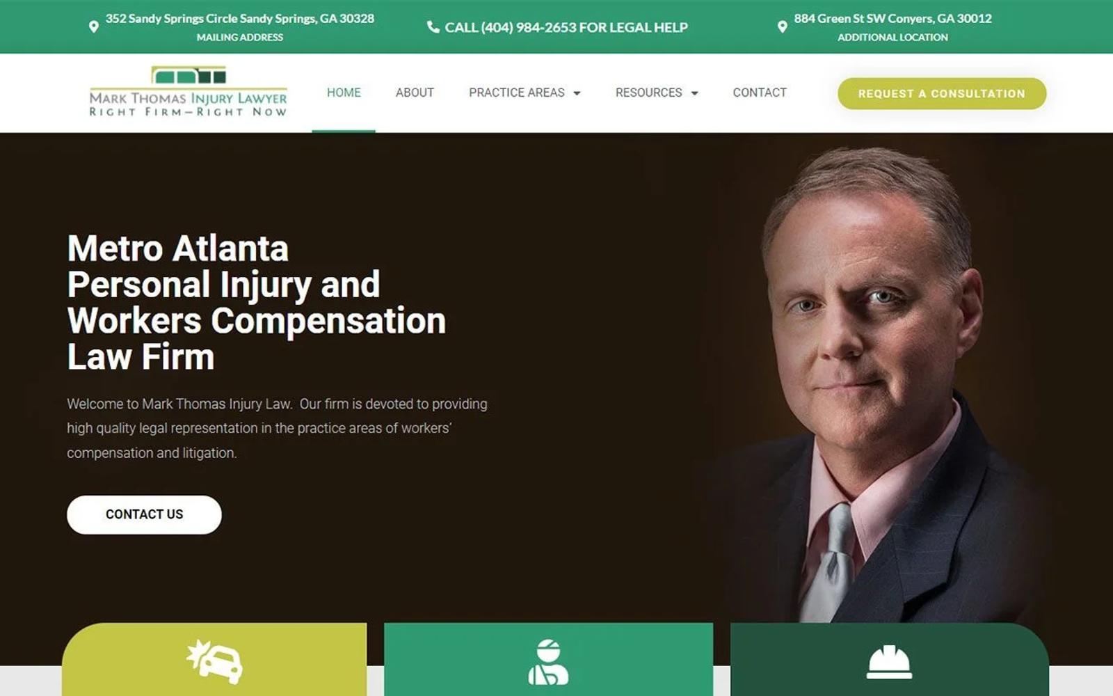 Mark Thomas Law
