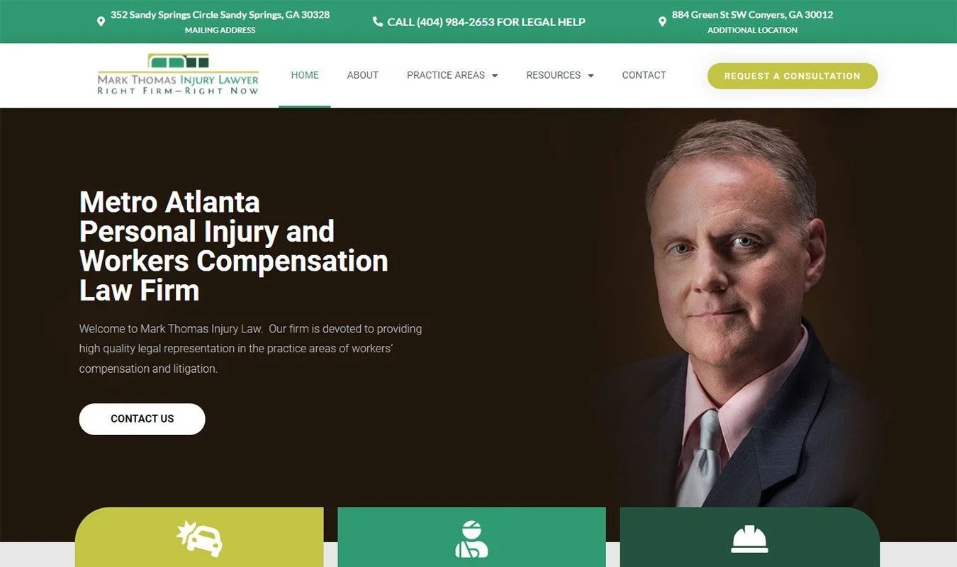 Mark Thomas Law