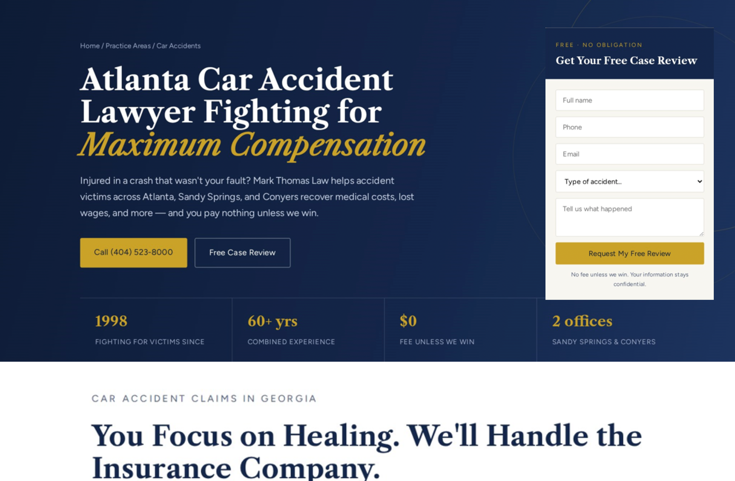 Mark Thomas Law
