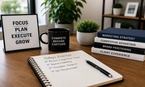 COMPETE Before CAPTURE: The Sequence That Produces 14X Growth