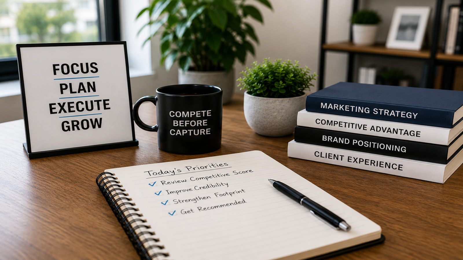 COMPETE Before CAPTURE: The Sequence That Produces 14X Growth
