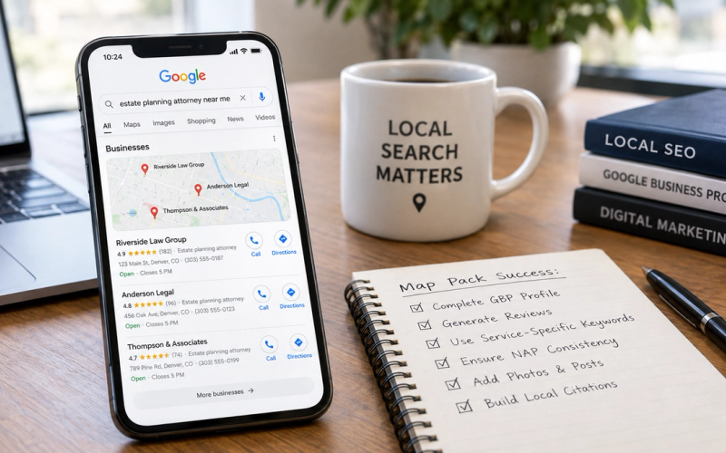 The Google Map Pack Is Worth More Than Page 1. Here's Why You're Not In It.