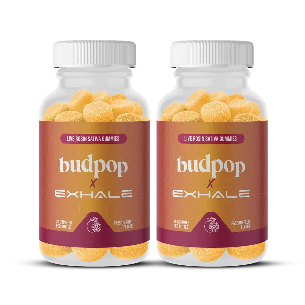 Exhale Wellness Delta 9 THC Live Rosin Gummies Sativa 1500mg