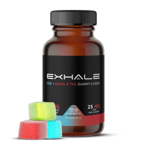 Exhale Wellness CBD + THC Gummy Drops