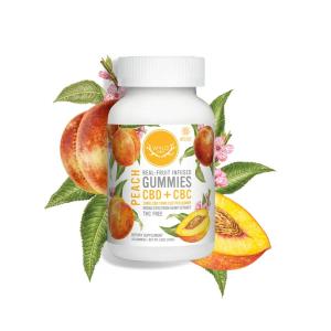 Wyld CBD Peach Gummies - 2:1 CBD + CBC (40 Count)