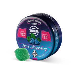 Blue Raspberry Cannabis Infused Gummies Tin (100mg)