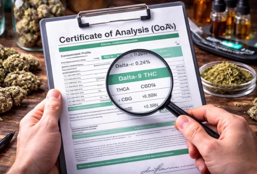 Certificate of Analysis (COA) Title