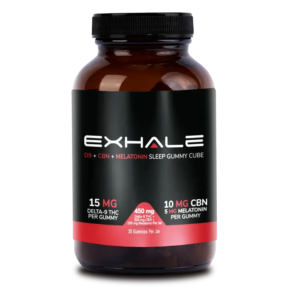 Exhale Wellness Delta 9 + CBN Sleep Gummies 750mg