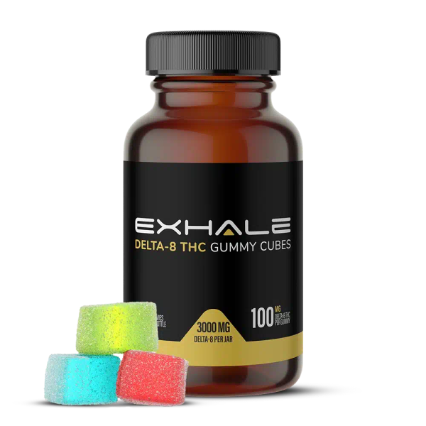 Exhale Wellness 3000mg Delta 8 THC Gummies