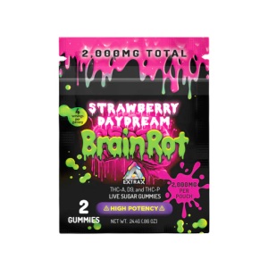 Brain Rot Gummies 2,000mg - THCA Live Sugar Blend