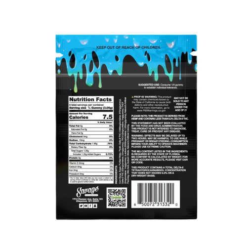 Brain Rot Gummies 2,000mg Jar - Peach Runtz