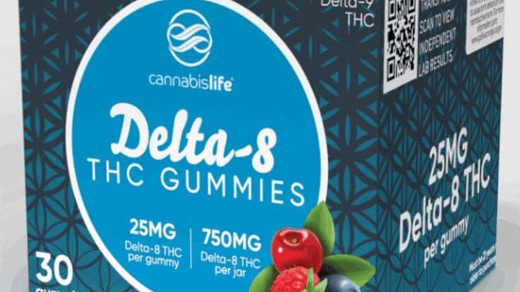 Premium display of thc gummies for wholesale buyers