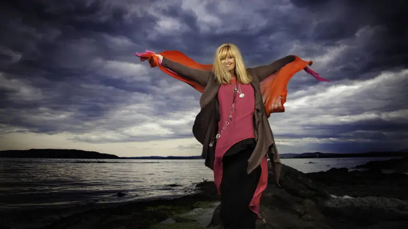 Hanne Krogh på Troldhaugen
