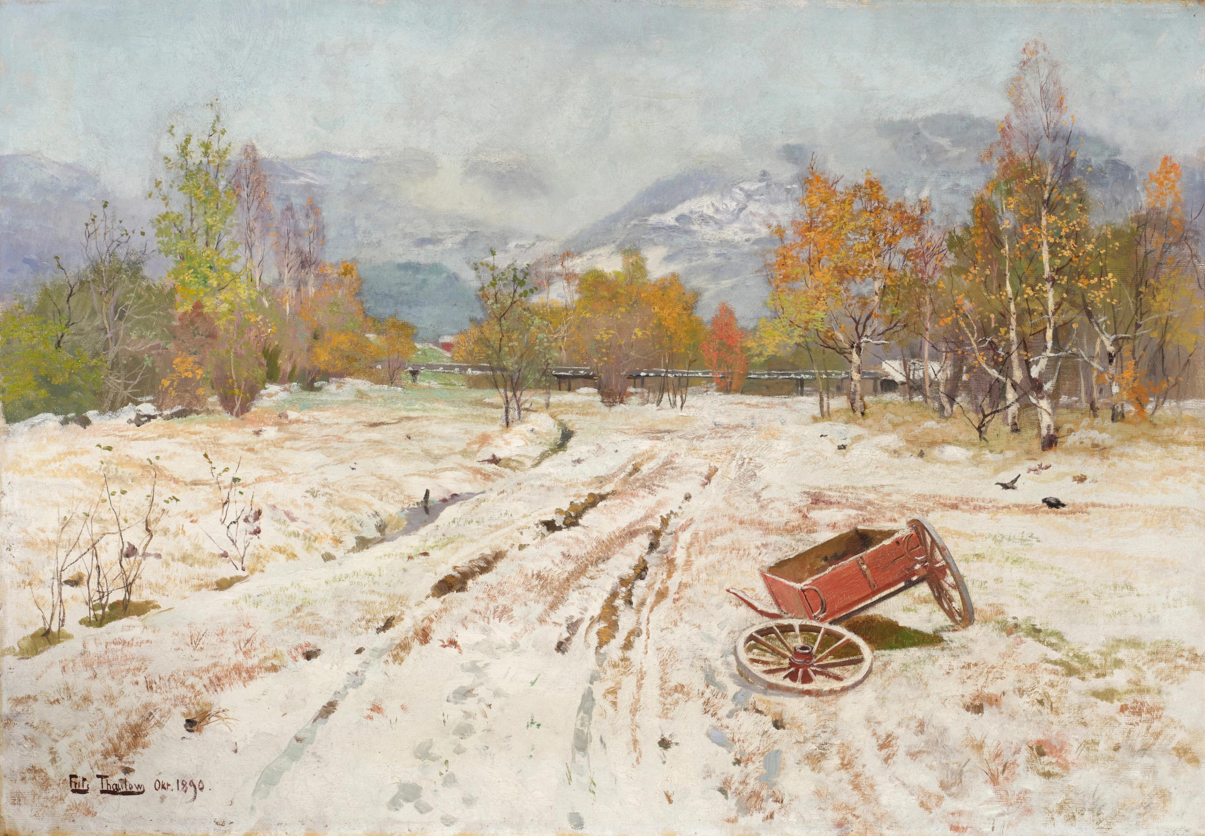 Den første snøen (1890)