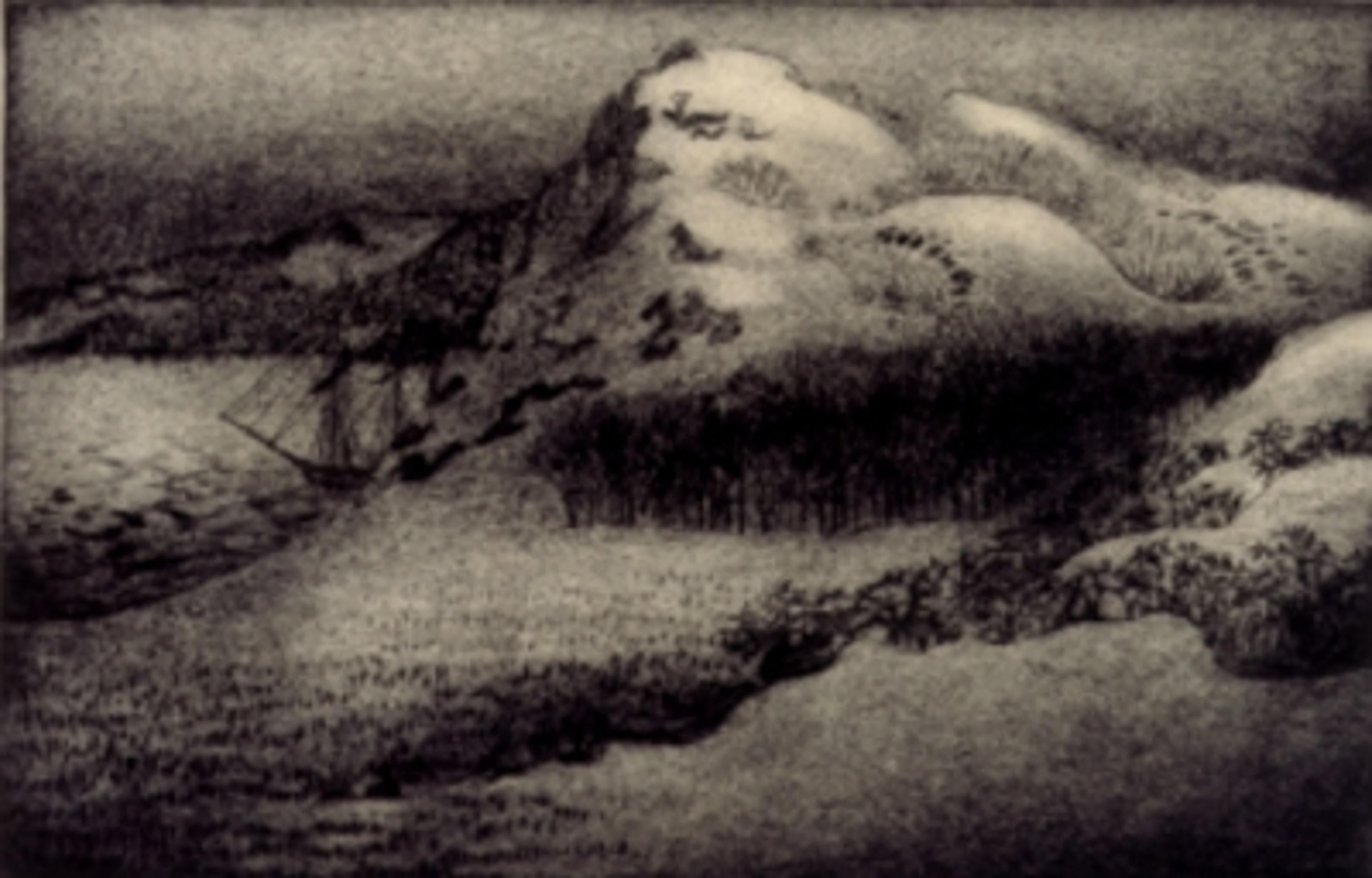 Snelandskap / Snowy Landscape, 1918 Erik Hedman(1883–1959) Radering og aquatint på papir / Etching and aquatint onpaper Kode