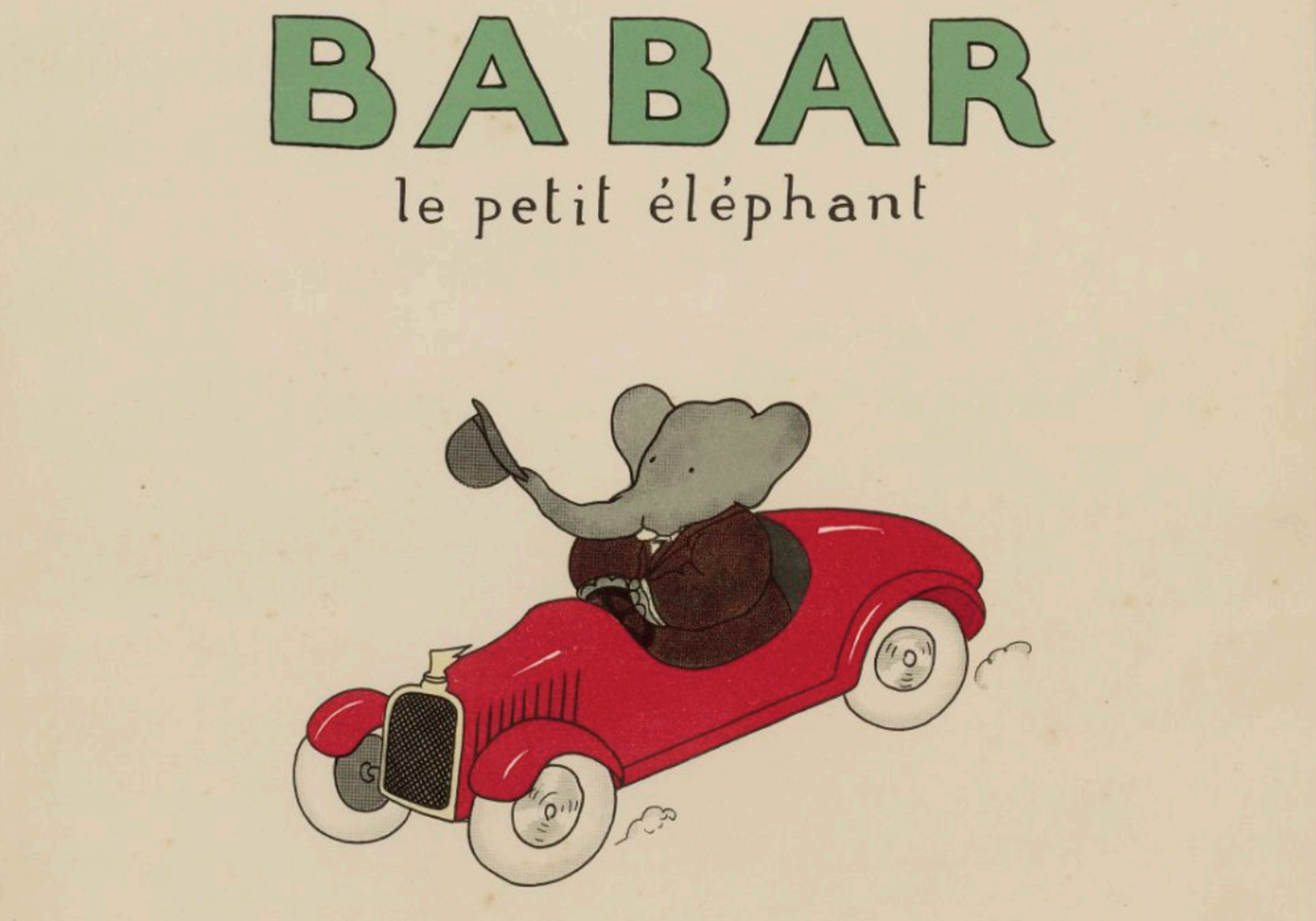 Illustrasjon av elefanten Babar