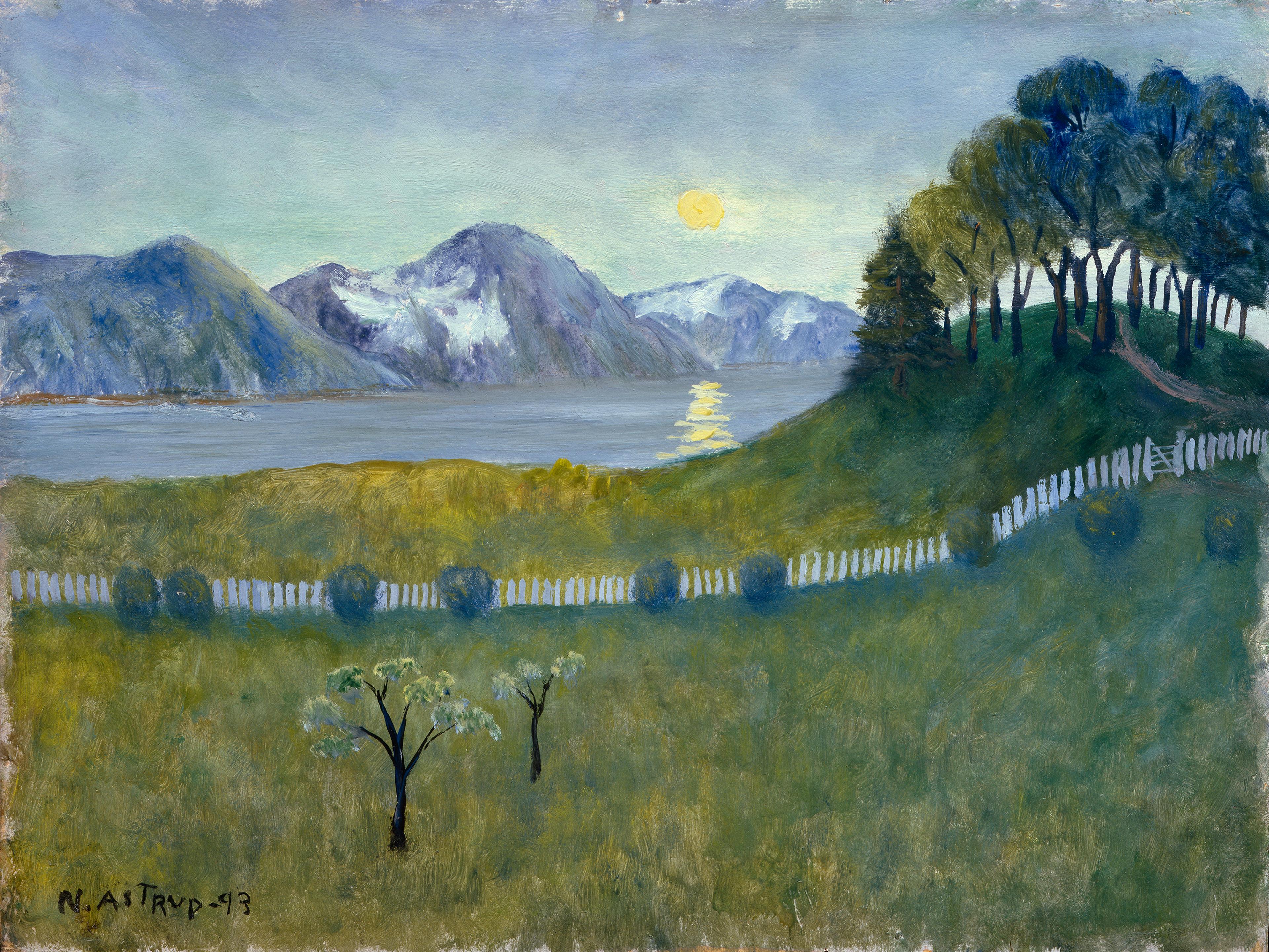 Maleri av Nikolai Astrup