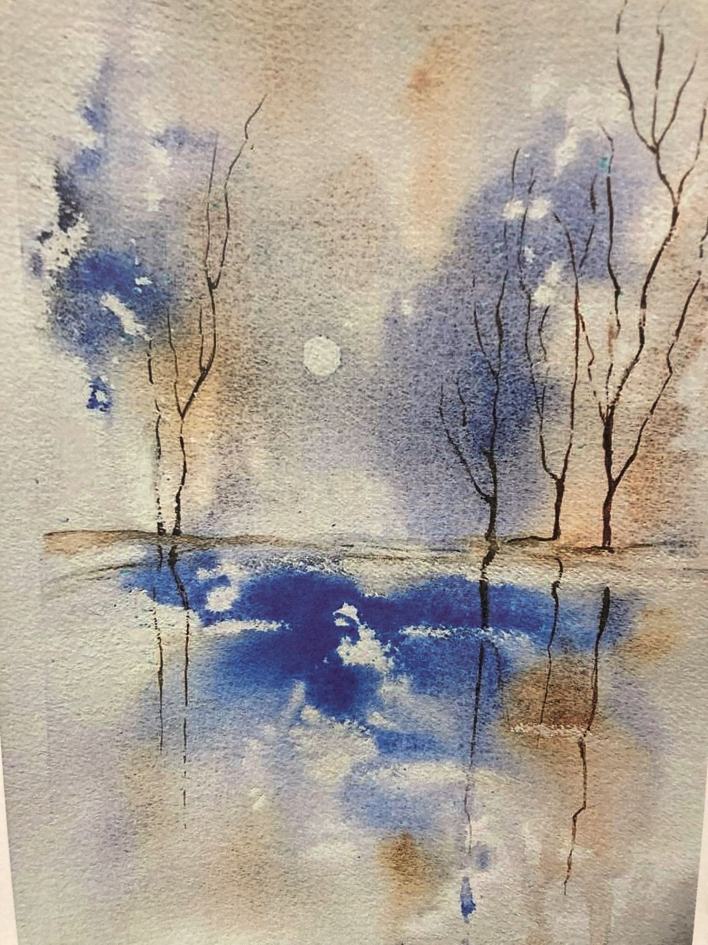 Folkeverksted: Akvarellmaling og speiling i vann 