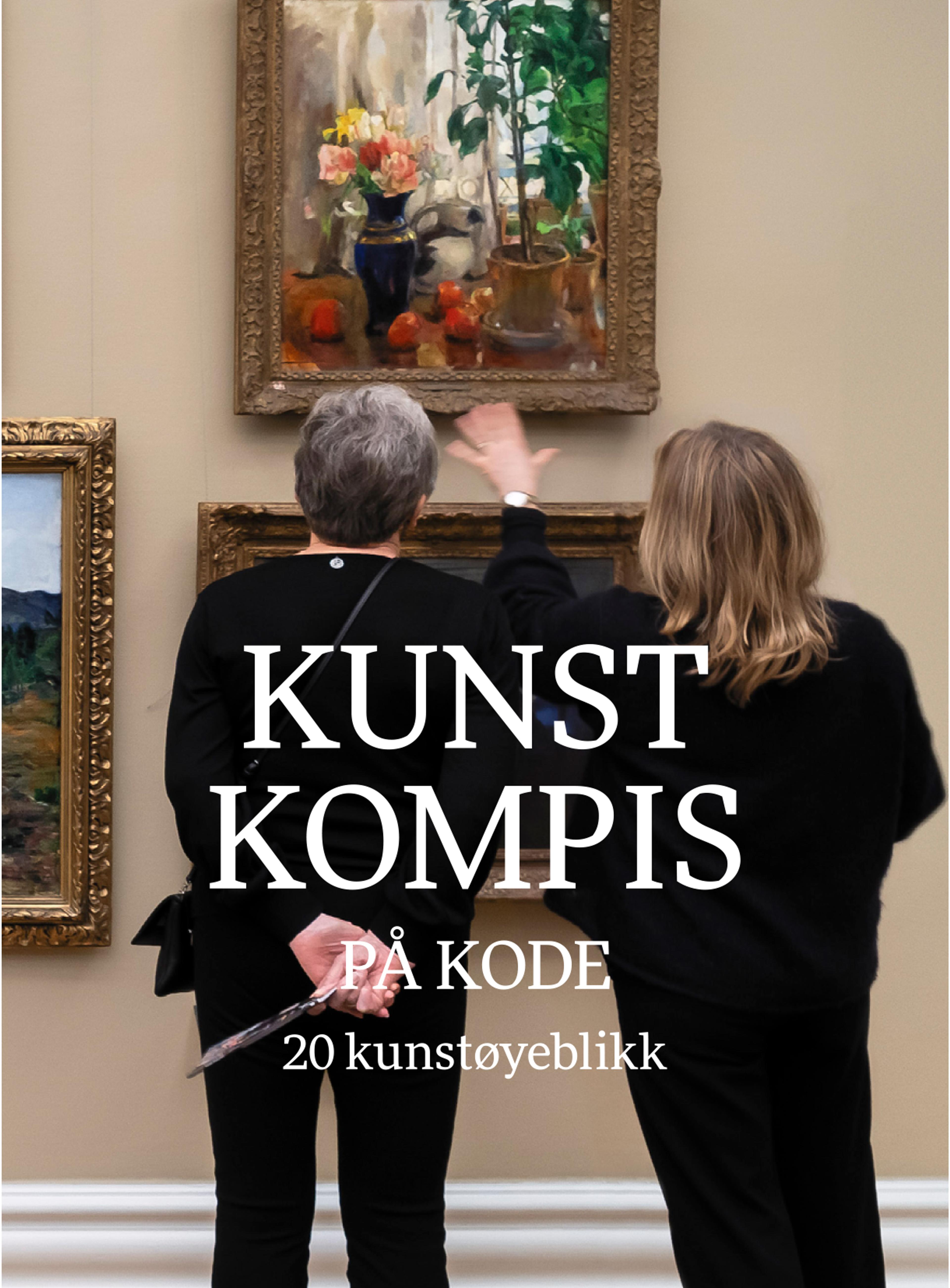 Metodeboken Kunstkompis på Kode – 20 Kunstøyeblikk