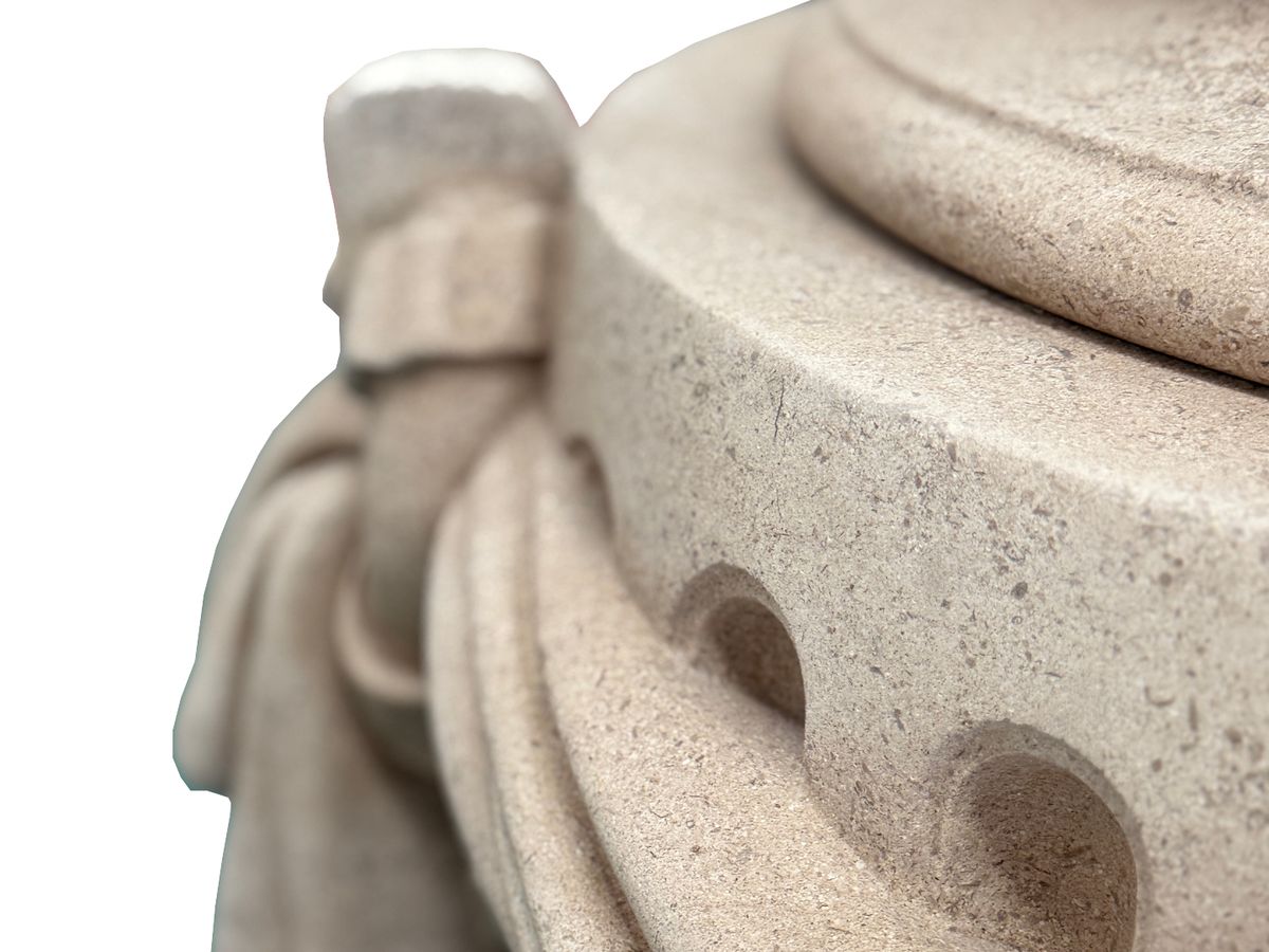 Vase avec motif drapé - view 5