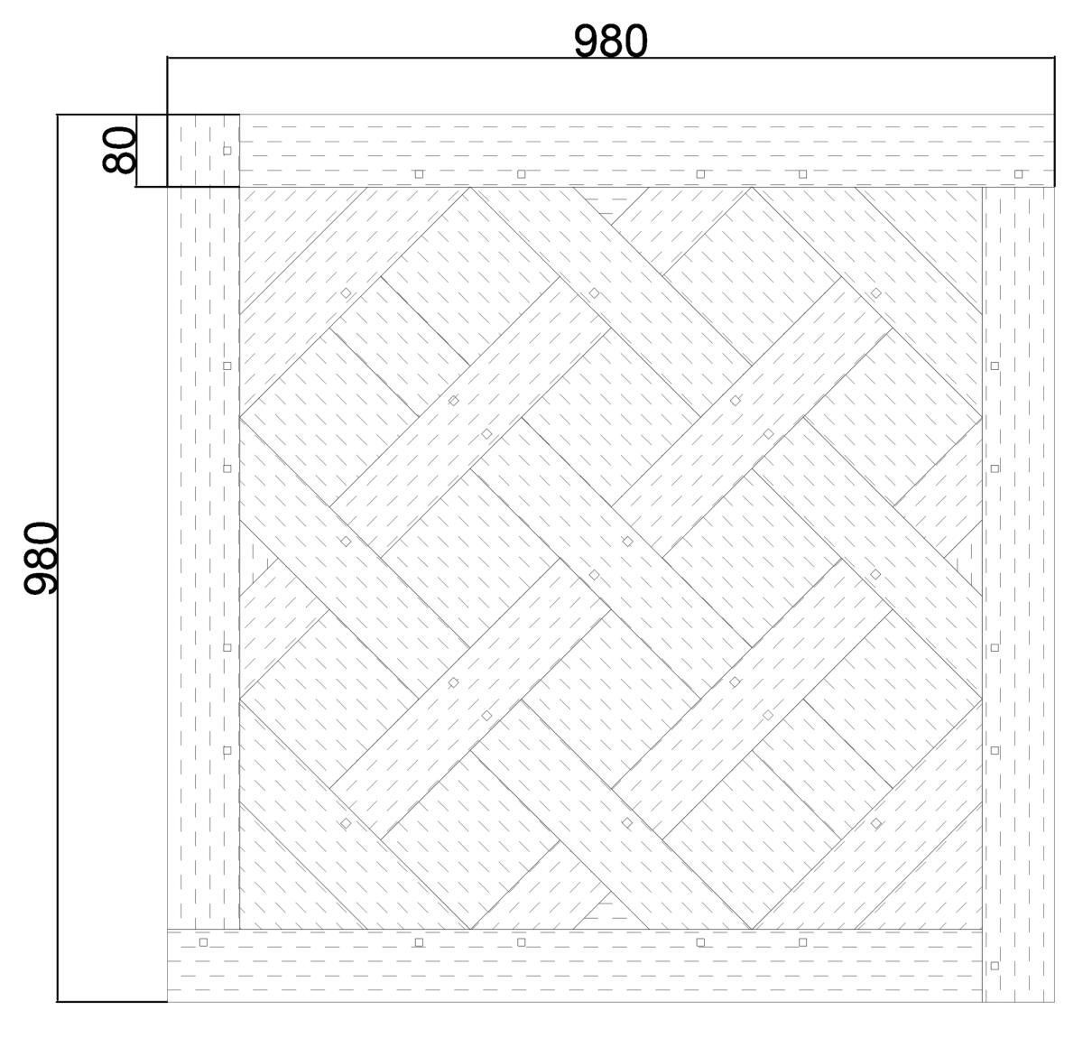 Versailles on the rock - marbre de Canada - view 7