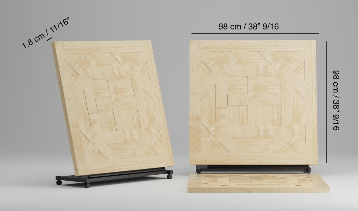 Arenberg on the rock - Travertin - view 1