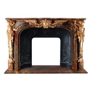 Cheminée Flore et Zéphyr - Sarrancolin