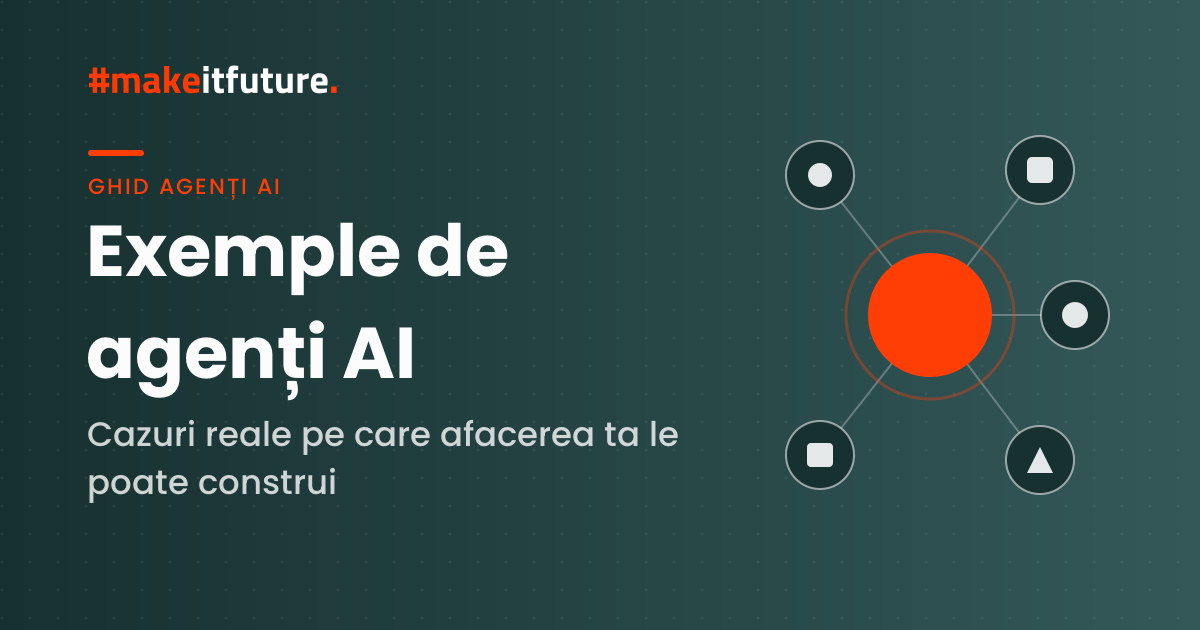 Exemple de agenți AI: cazuri reale pe care afacerea ta le poate construi, ghid Makeitfuture