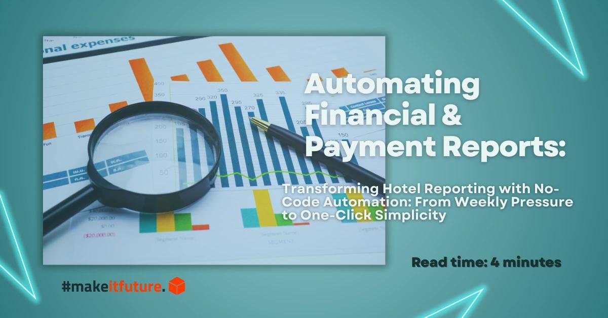 Grupul hotelier automatizează raportarea financiară din Apaleo către Exact Online și AFAS prin Make.com