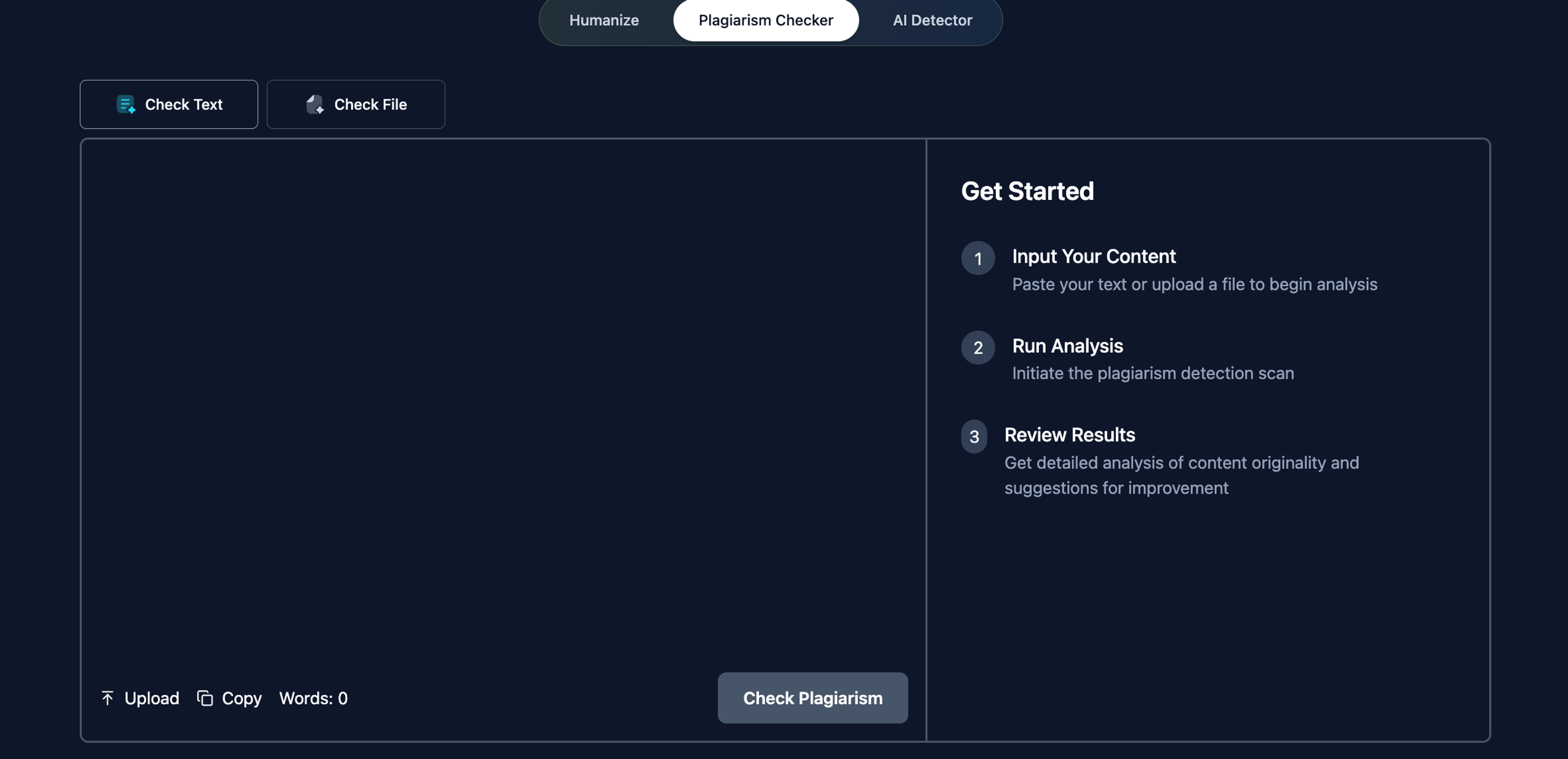 Plagiarism Detection