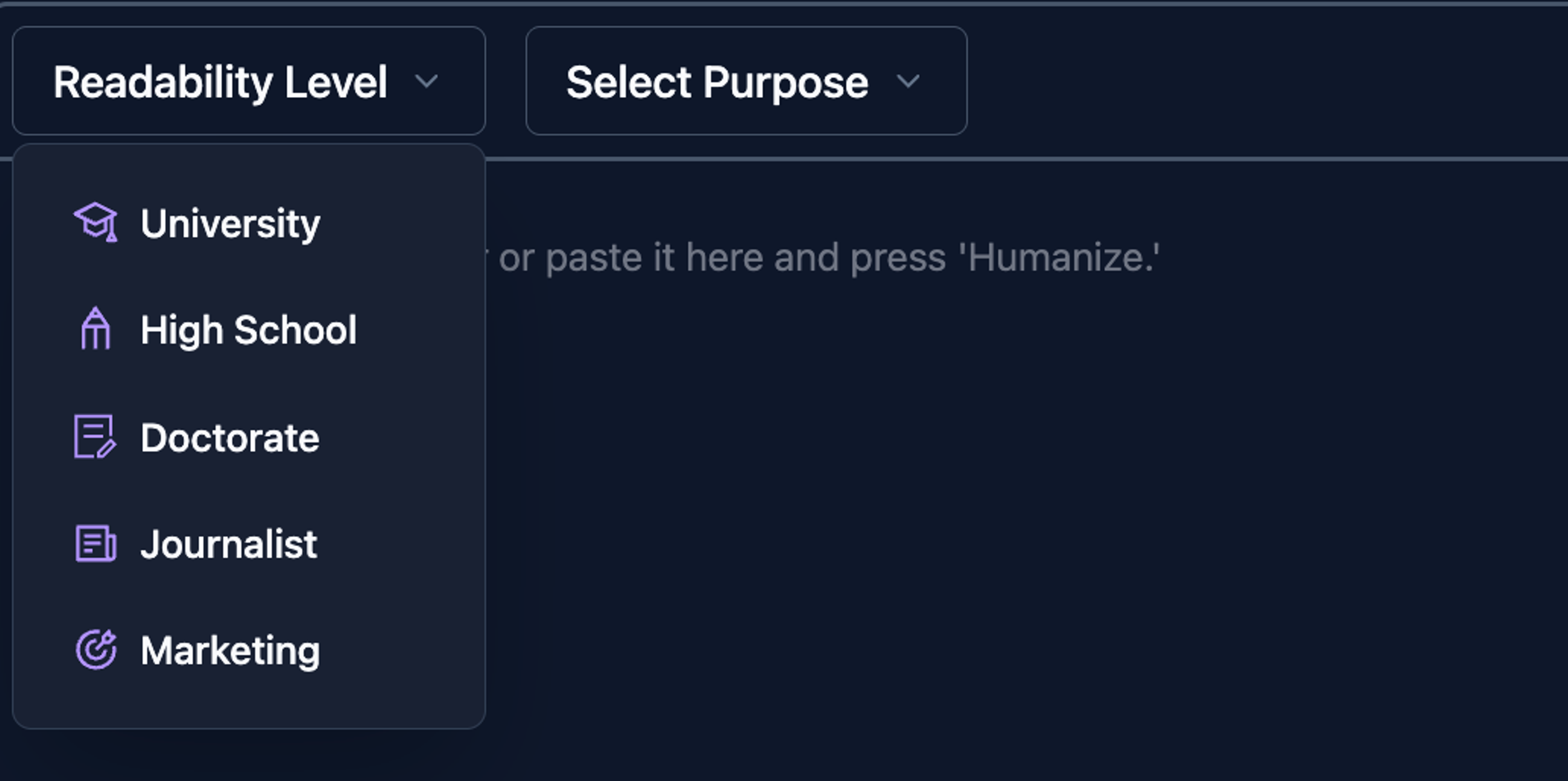 Readability Mode
