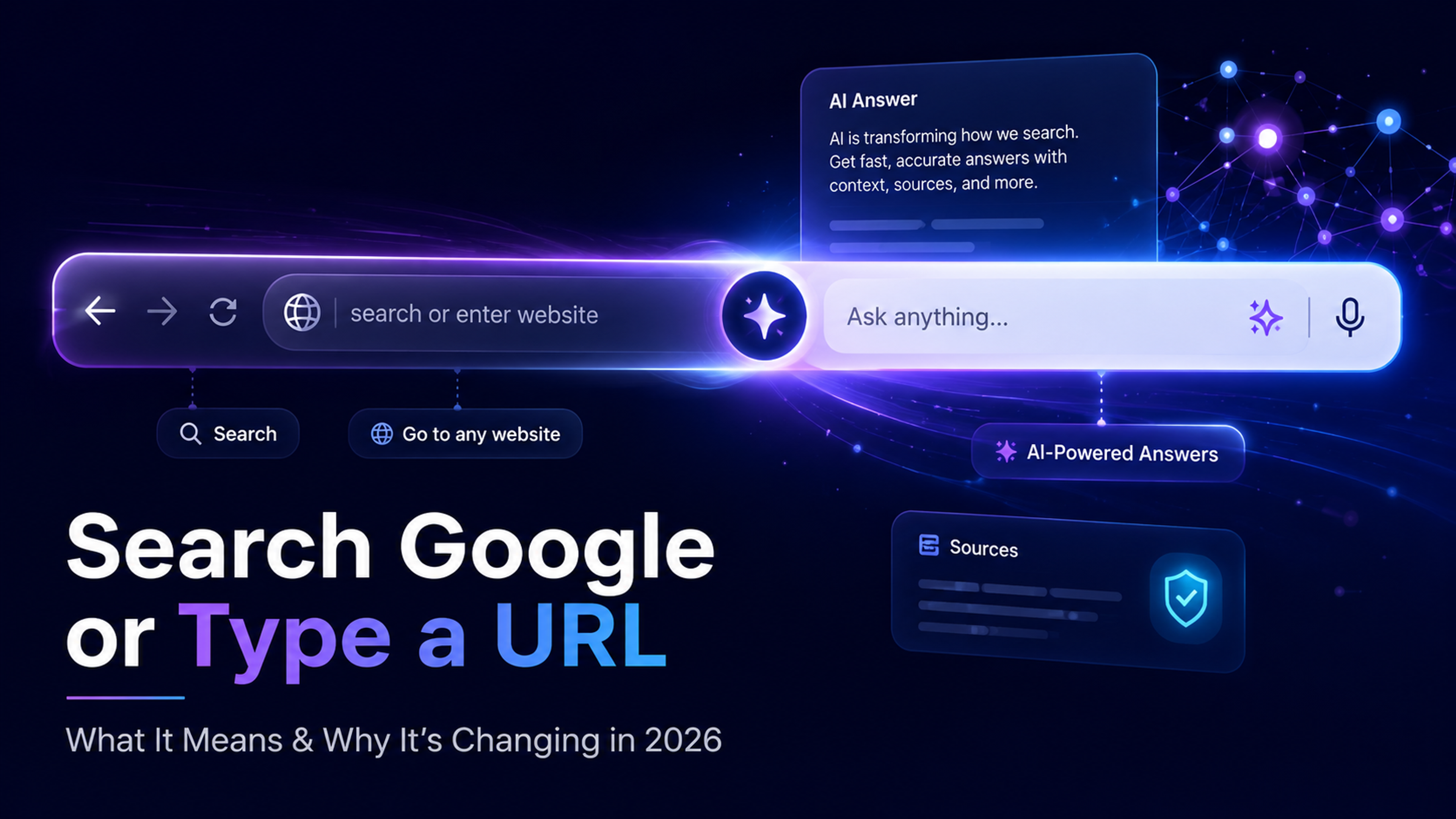 "Search Google or Type a URL": What It Means & Why It's Changing in 2026