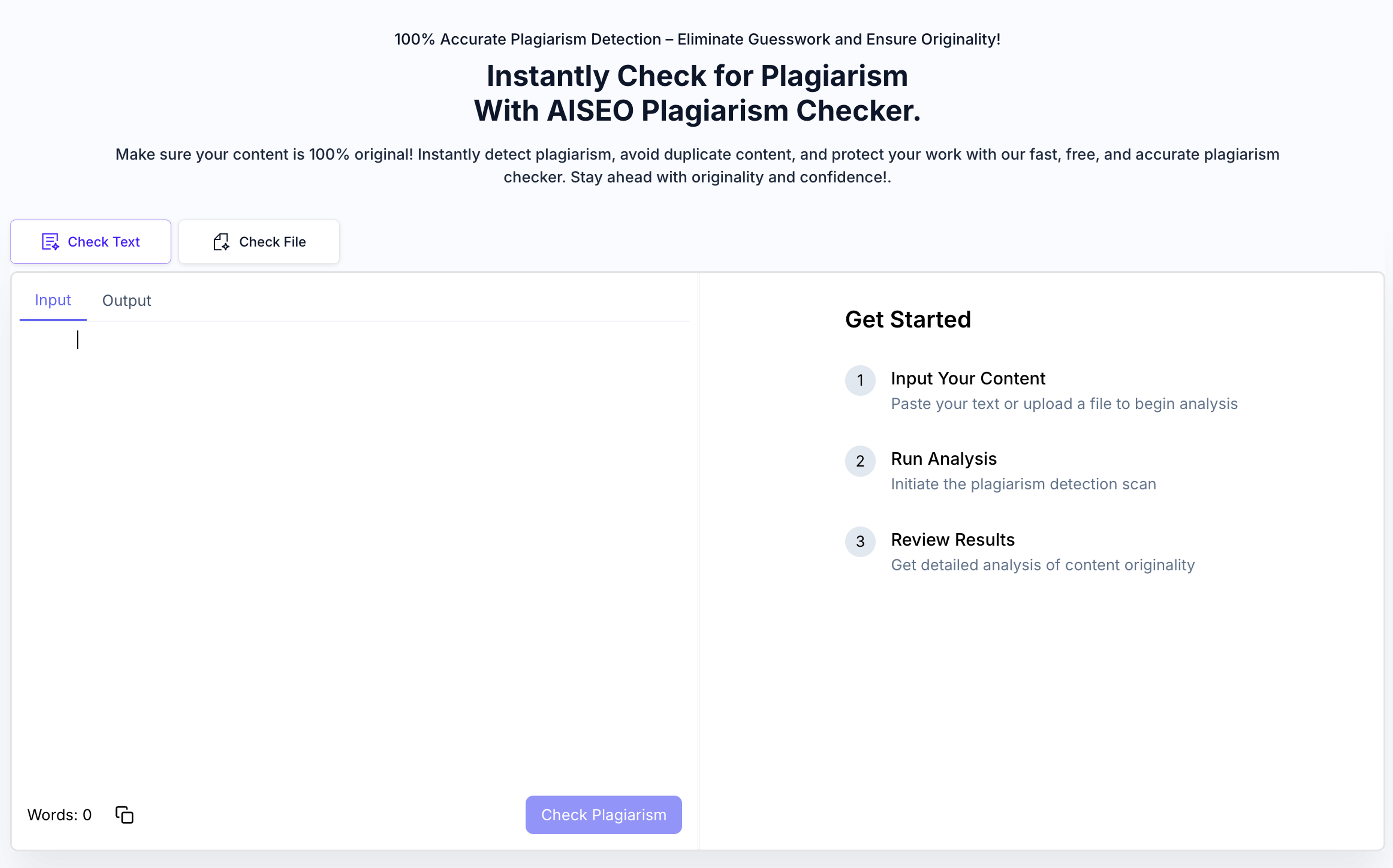 Keyword Density Checker Tool